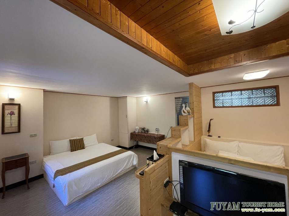 OuFongMiLan Triple room | Fuyam Tourist Home | Lala Mountain | 台灣拉拉山民宿福緣山莊